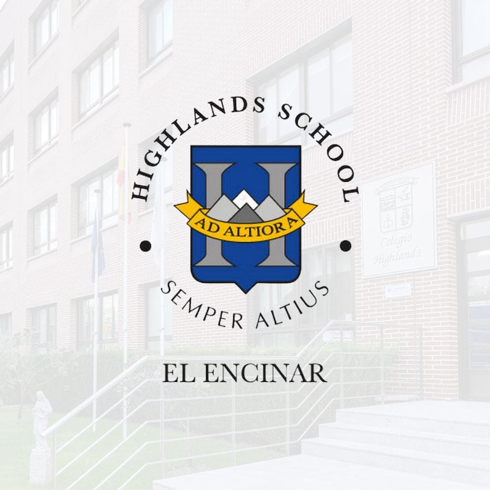 Logotipo oficial de Highlands School La Moraleja en El Encinar, colegio privado de referencia en la zona norte de Madrid.